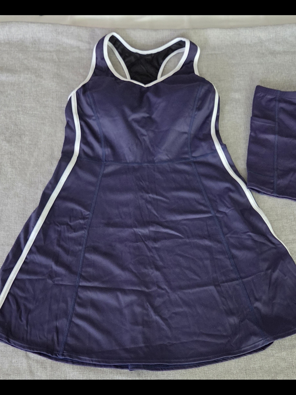 NWT Attraco Navy Tennis Dress Set - 2pc with Pockets & Built-in Bra